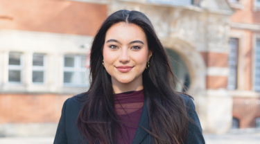 close up of student Victoria