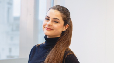 close up of student Giulia