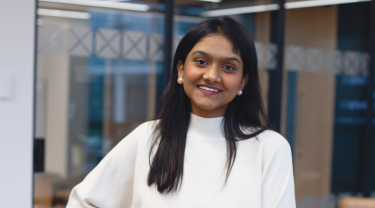 close up of student Riddhi