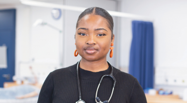 close up of student Sharon
