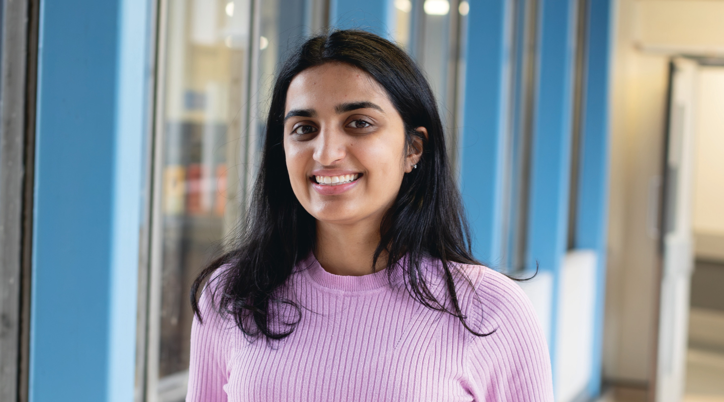 close up of student Anusha