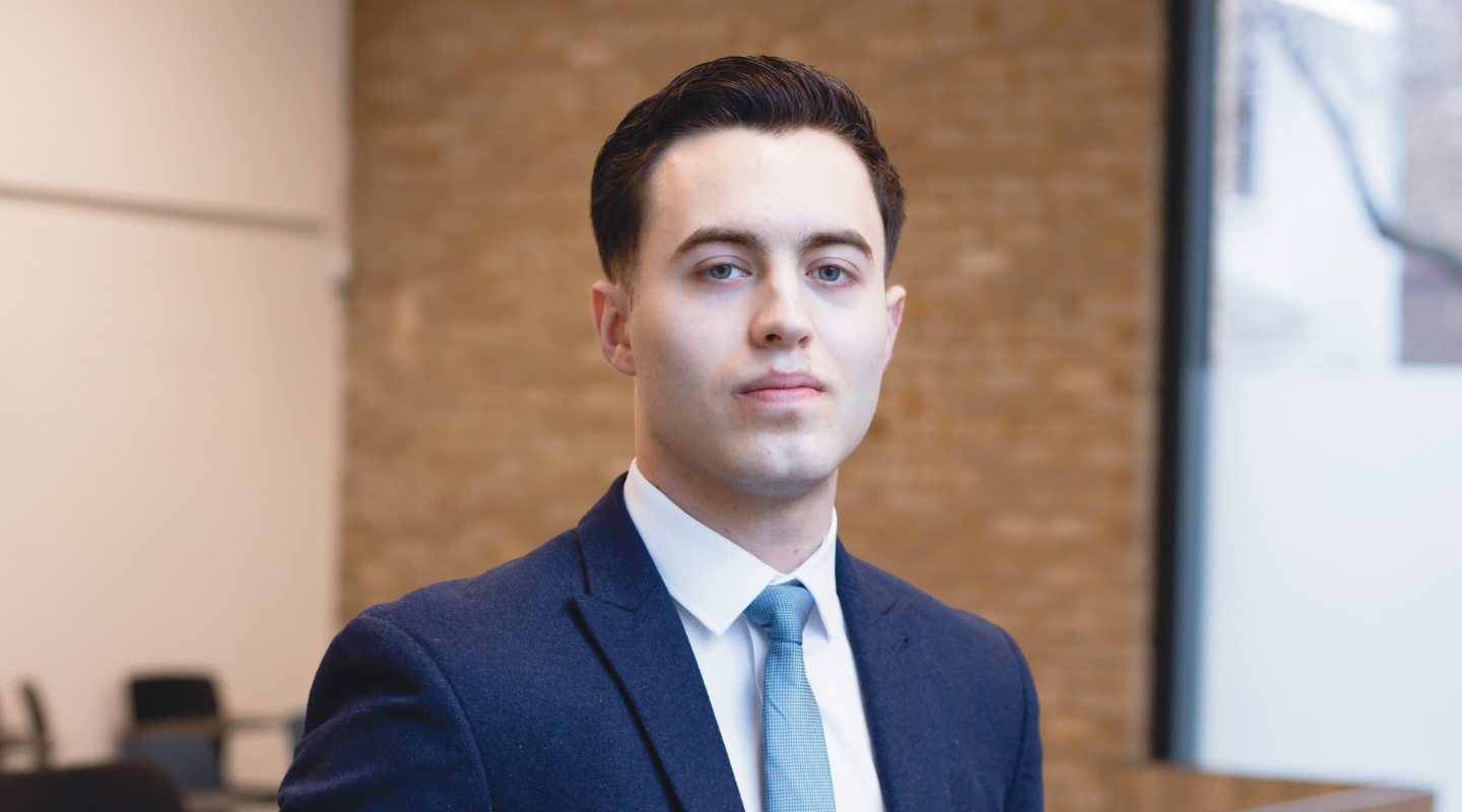 close up of student Stefan