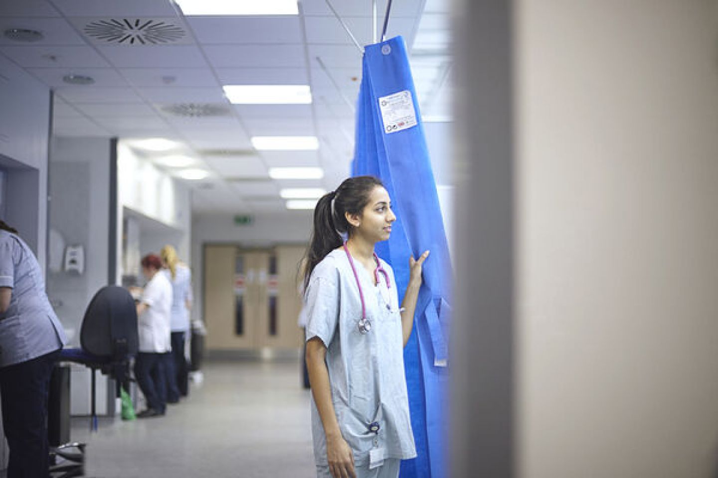 Image of students at Tooting campus